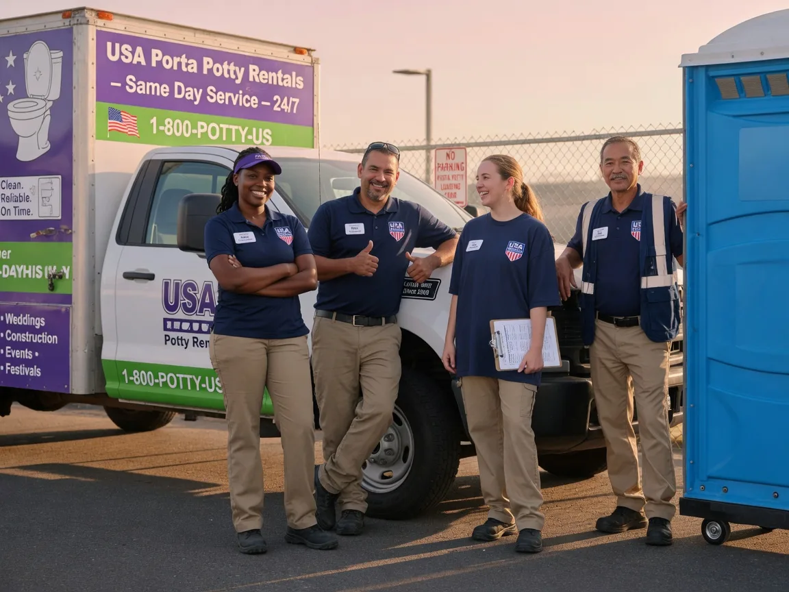Porta Potty Rental company in Koosharem, UT
